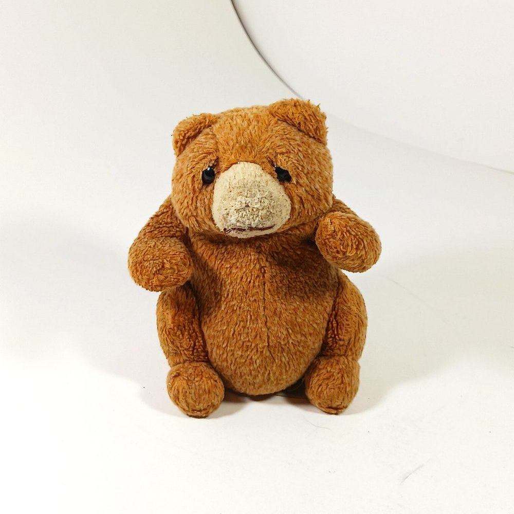 VTG Lou Rankin "Jasper" Little Mini Friends Cinnamon Bear 5" Condition Issues